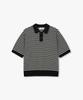 STUDIO TOMBOY Striped Collar Pullover_Black 9176352971
