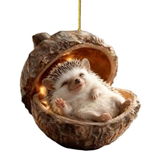 

Лесные животные Желуди Украшения 2D Плоские Акриловые Шишки Животные Украшения для Рождественской Елки Лесные Существа Подвесное Украшение для Рождественской Елки Домашней Вечеринки C