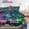 Skull Guardians Dynamic Ensemble Threepiece Set 1 Duvet Cover 2 Pillowcase Without Core Soft And Comfortable Bedding Set
