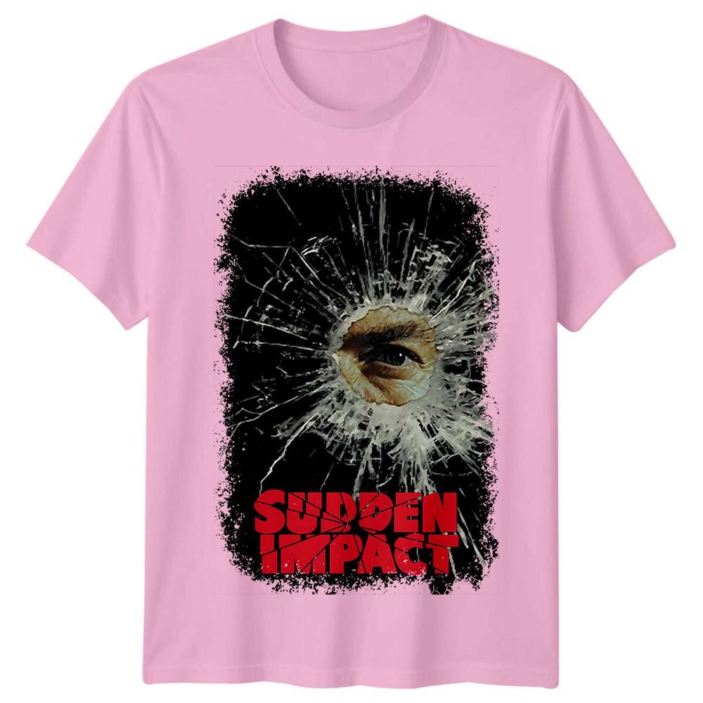 Sudden Impact 1984 Movie Poster Inspired Tshirt Retro 80s Tee Unisex