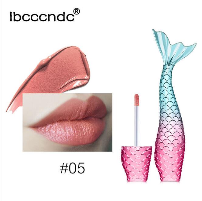 Liquid Crystal Glow Mermaid Lip Gloss Lip Tattoo Lipstick Makeup Mermaid Pigment Glitter Lip Gloss