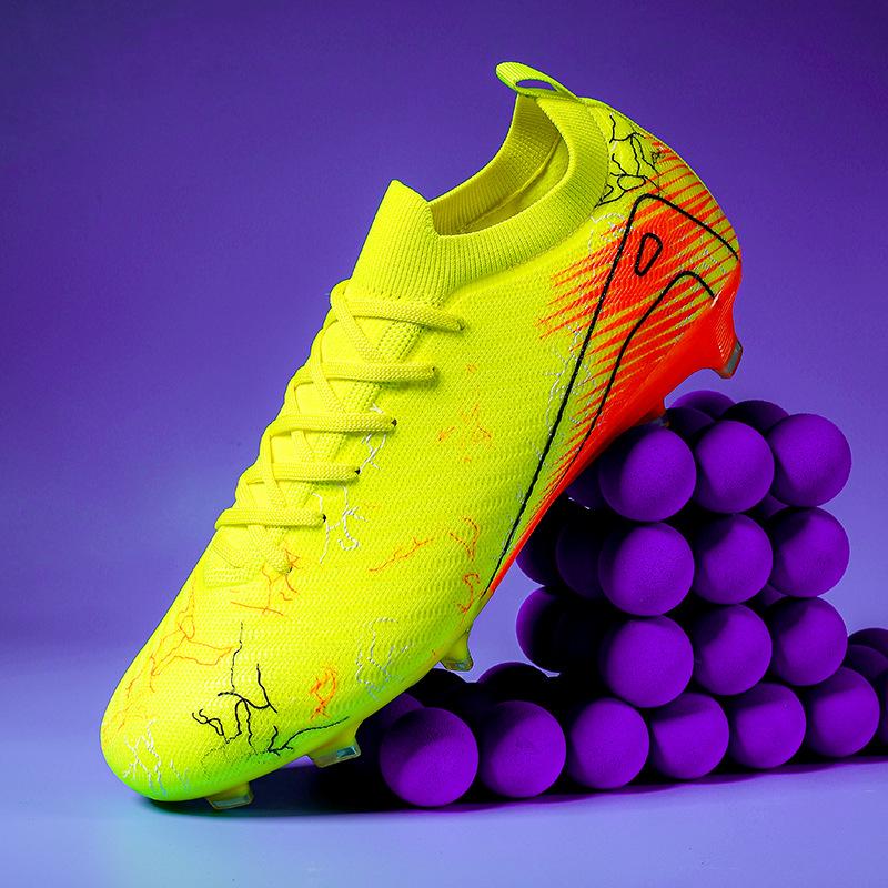 New outdoor football shoes male and female teenagers AG spikes adult lawn training shoes sports shoes