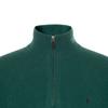 Polo Ralph Lauren Ss23 Solid Color Logo Embroidered Half-Zip Sweater Men sweater Green 710777743-013
