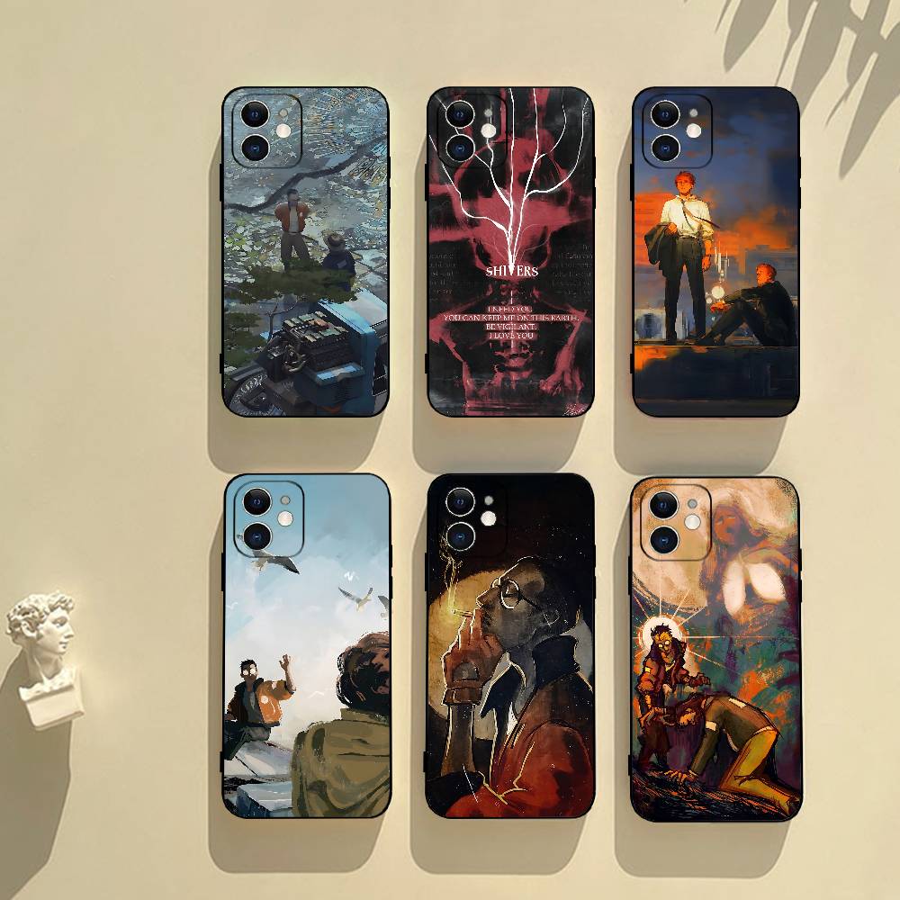 Game Disco G-ElysiumS Phone Case Black Phone Case For IPhone 17/16/15/13/14 Pro Max/ 11Plus/X/Xr/Xs Max 13mini