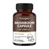 Suplemento Alimentar de Extrato de Reishi, Com Extrato de Shiitake, Cogumelo Juba de Leão, 120 Cápsulas