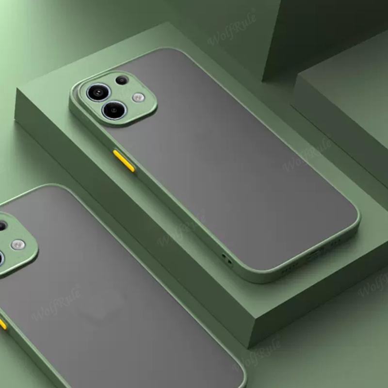 For Poco X6 5G Case Cover Xiaomi Poco X6 Pro 5G Capas New Shockproof Bumper Phone Back Matte Clear Translucent Fundas Poco X6 5G