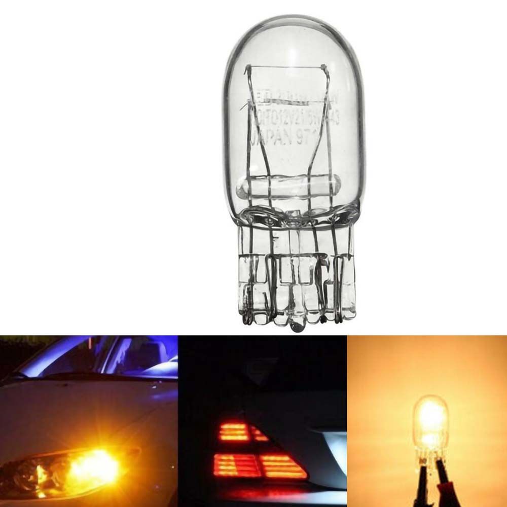 DRL Bulbs Clear Glass Daytime Running Light Stop Brake Tail Bulb Turn Signal Light Halogen Bulb