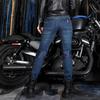 Motorcycle Denim Riding Pants, Female Rider Summer Mesh Breathable Locomotive Anti-drop Pants