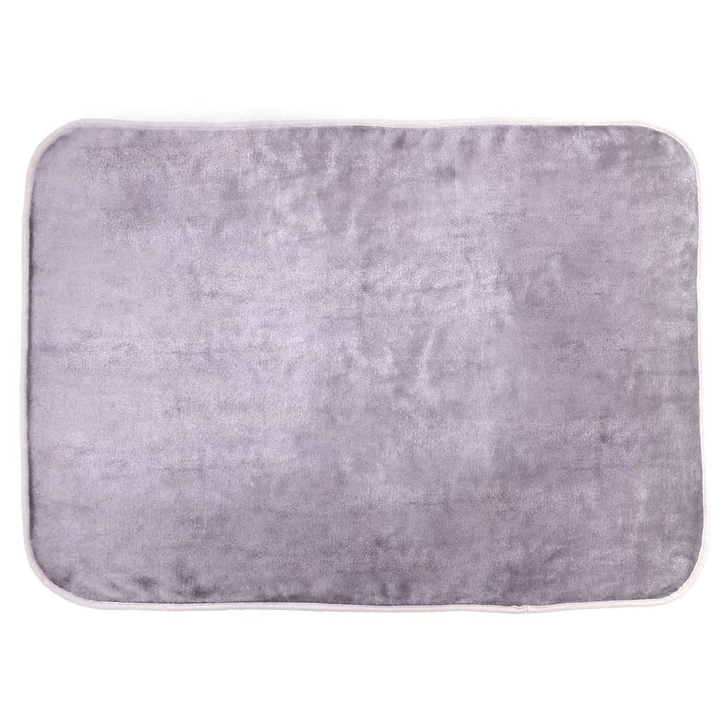 Goo Goo World Women's Blanket with Case, 36603401, Warm Cat Blanket, Light Gray, Approx. 70cm W x 50cm H / Case 26cm W x 37cm H