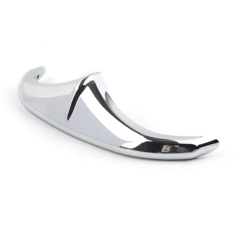 Chrome Motorbike Front Fender Leading Edge Accent Trim Replacement for Harley Davidson Road Glides Street Glides Dyna