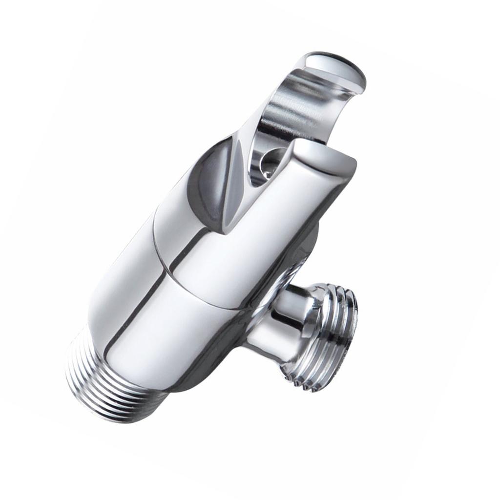 Brass Angle Valve with Support Versatile 1/2 Thread Interface Valves Stable Water Pressure Valves Suitable for Home Use
