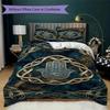 Hand of Fatima Pattern Bedding Uilt Set Uilt Cover Pillowcase Home Decoration Birthday Gift (1 * Duvet Cover + 2 * Pillowcase  Without Core)96