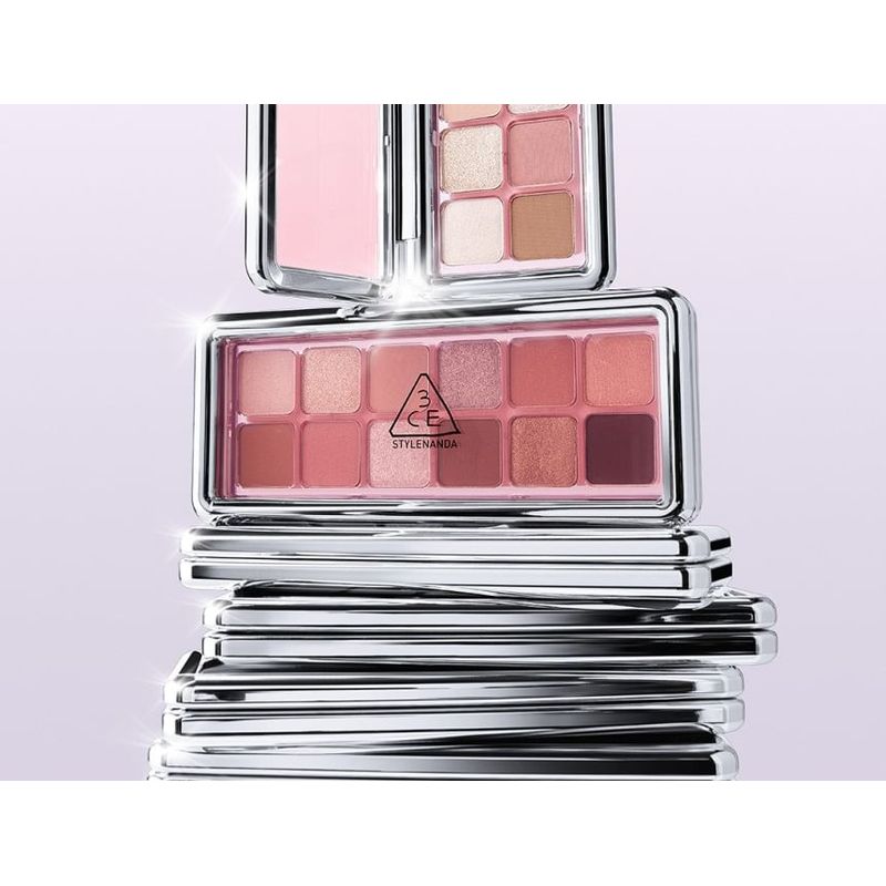 3CE - NEW TAKE Series 12-Color Eyeshadow Palette - Pink Journey