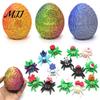 Realistic PLA Sculpture 3D Printed Spider Egg/Spider Statue, Fantasy Creature Model Collectible Trendy Figures Ornament, Lightweight Unique for