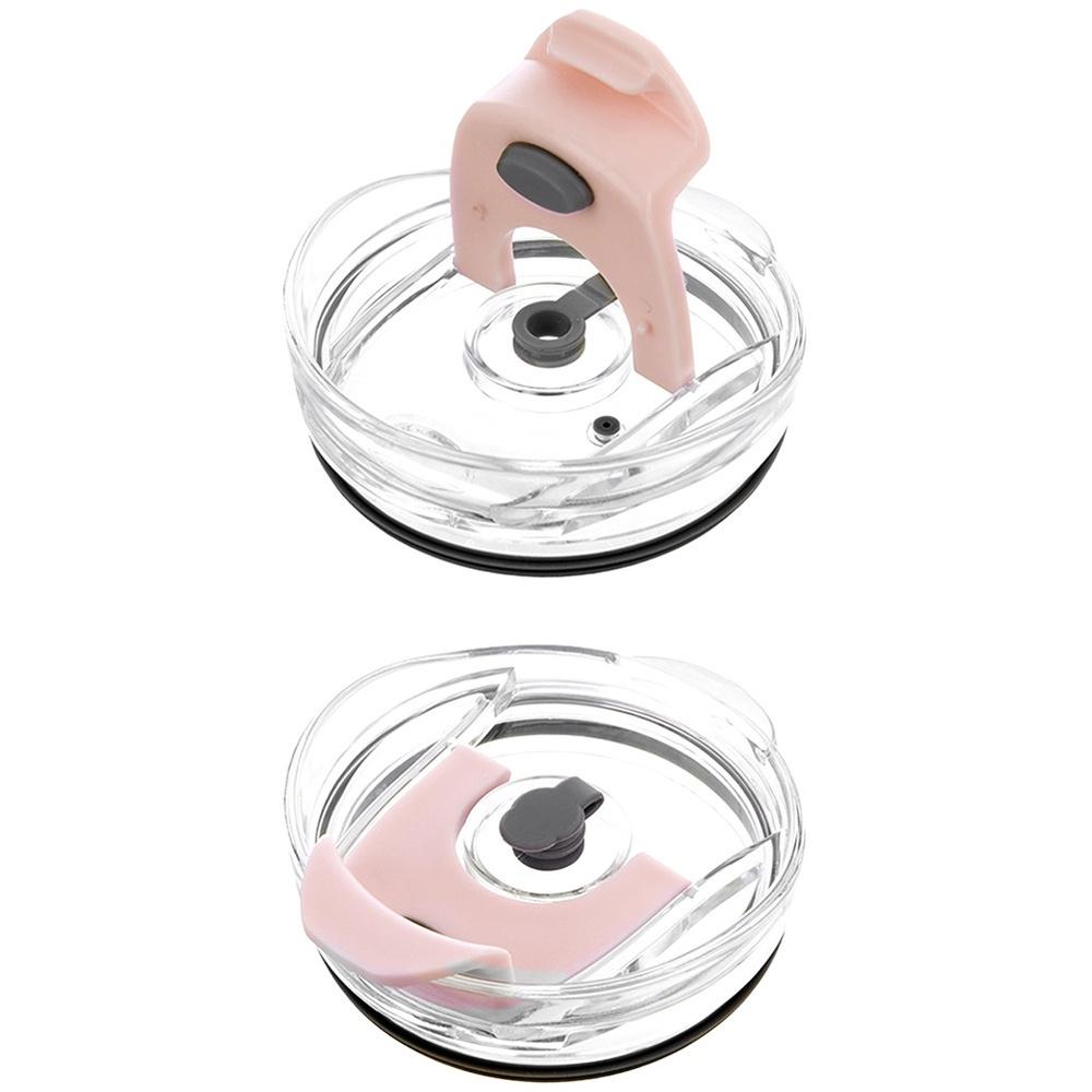 Thermosbecher, Stahl, pink, mit Griff, TERMO, 1,2 l