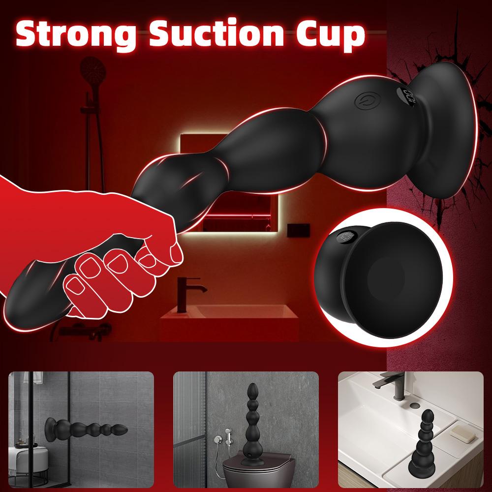 New Anal Bead Anal Plug Vibrator Sex Toys for Women Vagina Clitoris Stimulator Vibrating Butt Plug Male Prostate Massager Sextoy Insert Vibrating Egg