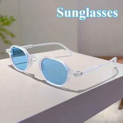 Nuovi Occhiali da Sole Retrò da Uomo Occhiali da Sole Quadrati Classici con Montatura Intera da Donna Occhiali da Sole Punk Hip Hop per Esterno Protezione Solare Uv400