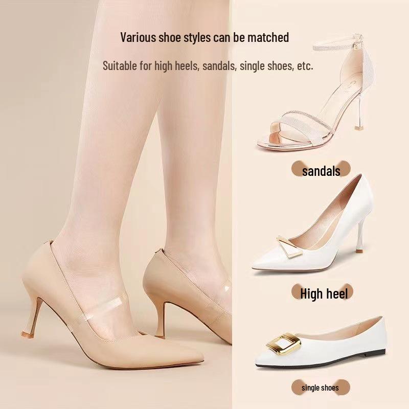 Transparente Anti-Rutsch-Schuhbänder für Damen-High Heels Sandalen