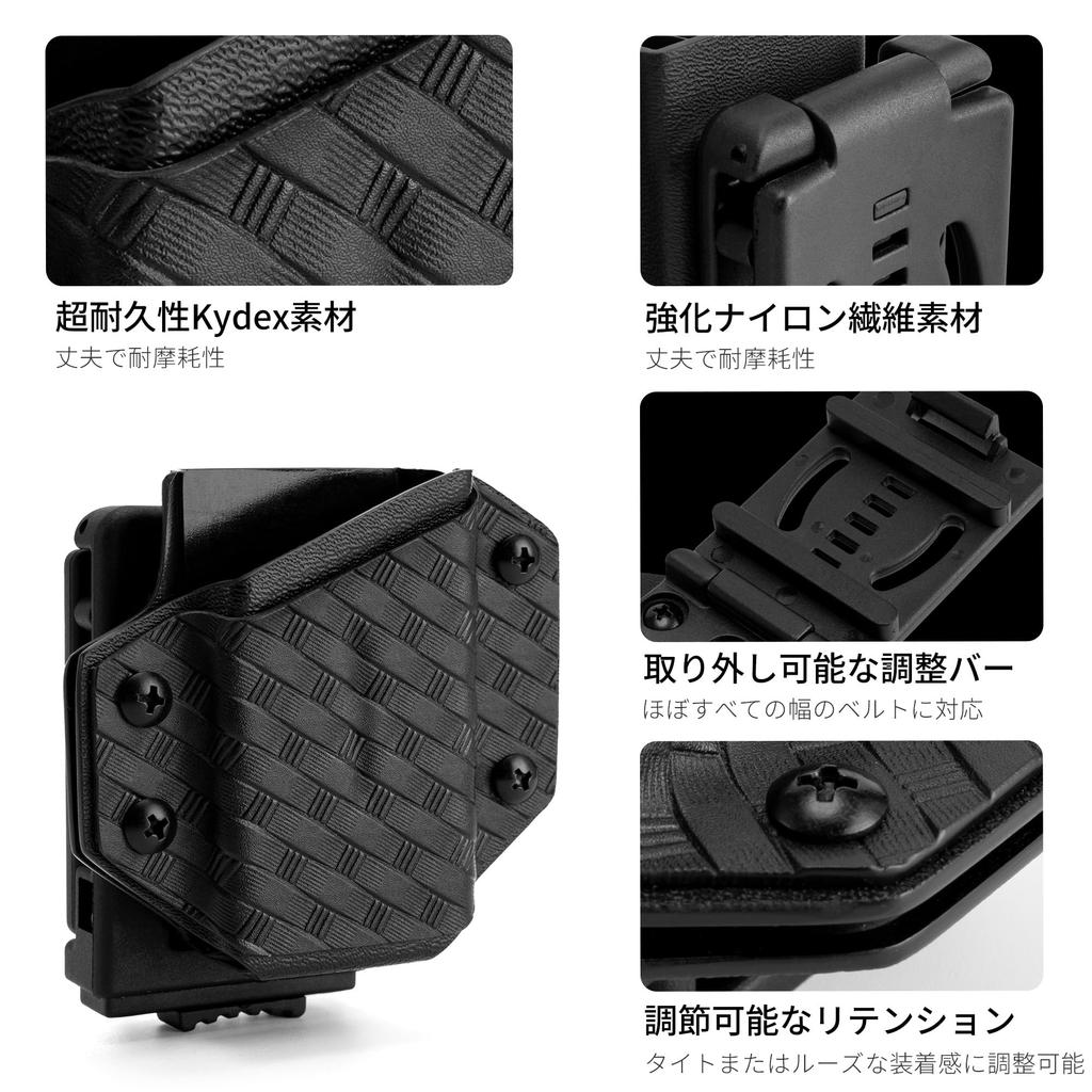 TACTICAL GEEK TX1 Sheath for LEATHERMAN EDC Sheath Adjustable Sheath with Back Clip for Not Black Multi-Tool Wave, Multi-Tool Holster, Belt,