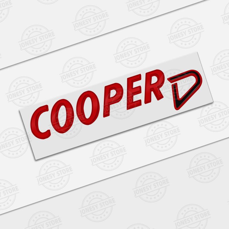 

Auto Metal Logo 3D Badge Lettering Decals Trunk Sticker For MINI Cooper D SD R60 R56 R57 R58 R60 F55 F56 Countryman Car Styling