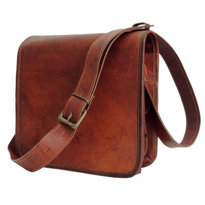 Taška přes rameno Messenger Rustikální Vintage kožená Cross Body Ručně vyrobená kabelka