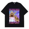 IDK How Much Longer I Can Slay Funny Capybara Meme T Shirt Men Women Fashion Hip-Hop T Shirts Summer Cotton Oversized T Shirts