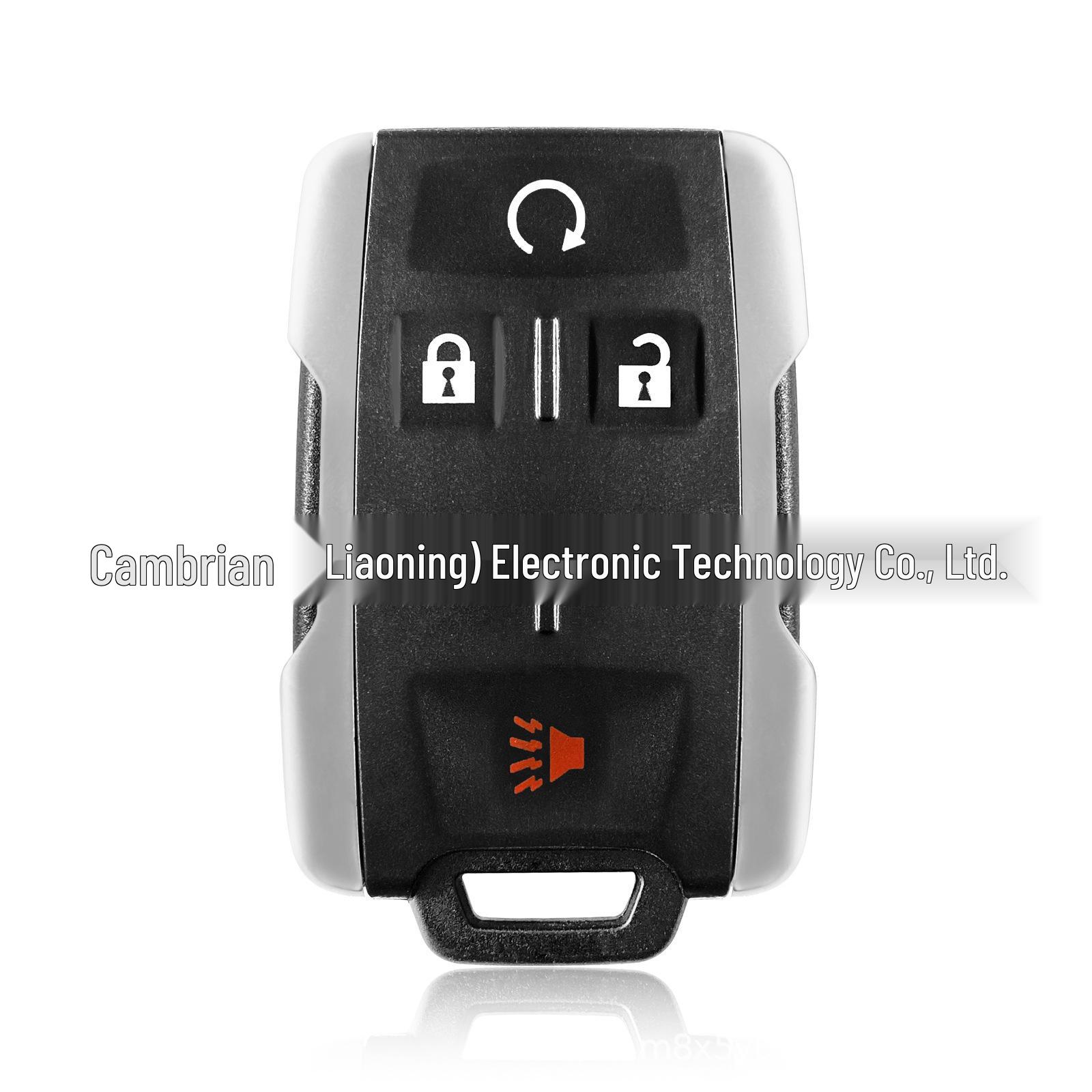 

Совместим с 4-кнопочным пультом автомобильного ключа Chevrolet Silverado M3N-32337200 5.4*4.2*1.4 cm чёрный