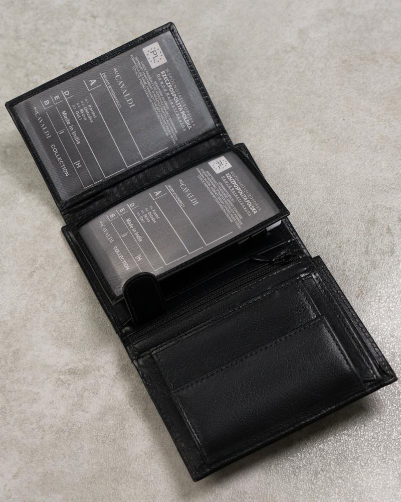 Leather Card Wallet with RFID Protect - Cavaldi