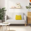 Back Cushion Yellow 45 x 20 x 35 cm Cord Fabric