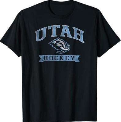 Vintage Hockey Black NHL Officially Licensed T-Shirt Unisex T-Shirt