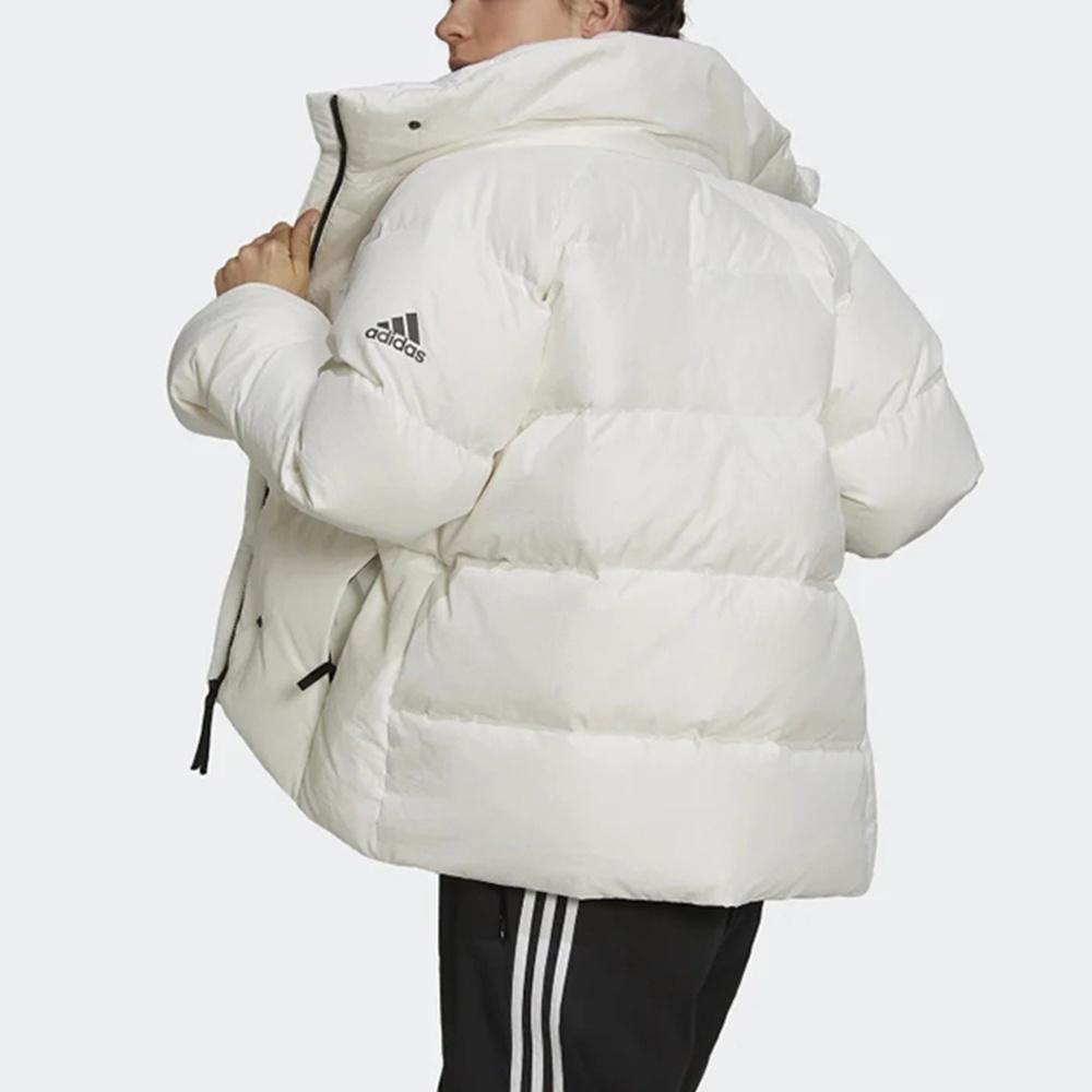 (WMNS) adidas Big Baffle Jacket Asia Sizing 'White' Women's GT6542