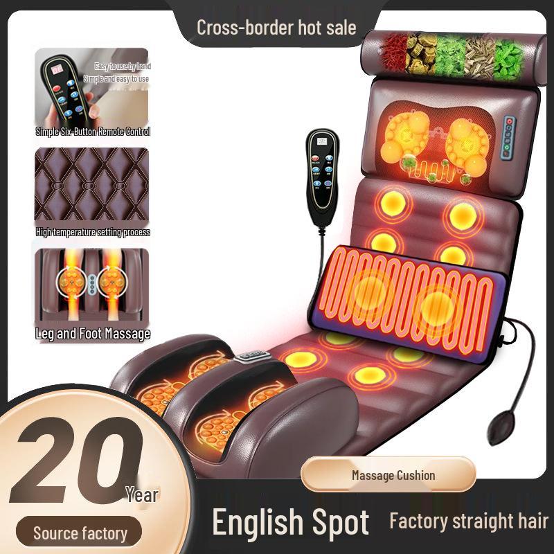 Cervical Spine & Full Body Massager: Multi-functional Kneading for Neck, Shoulders, Waist, and Back Massage at Home.