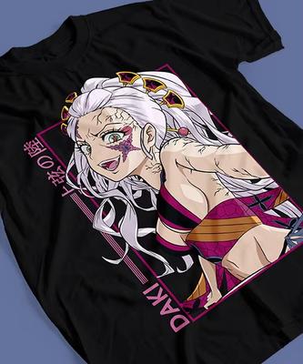 Tshirt for Anime Kimetsu No Yaiba Daki