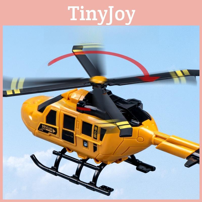 Rescue Helicopter Toy With Inertial Blades For Kids Pretend Play And Gift Use