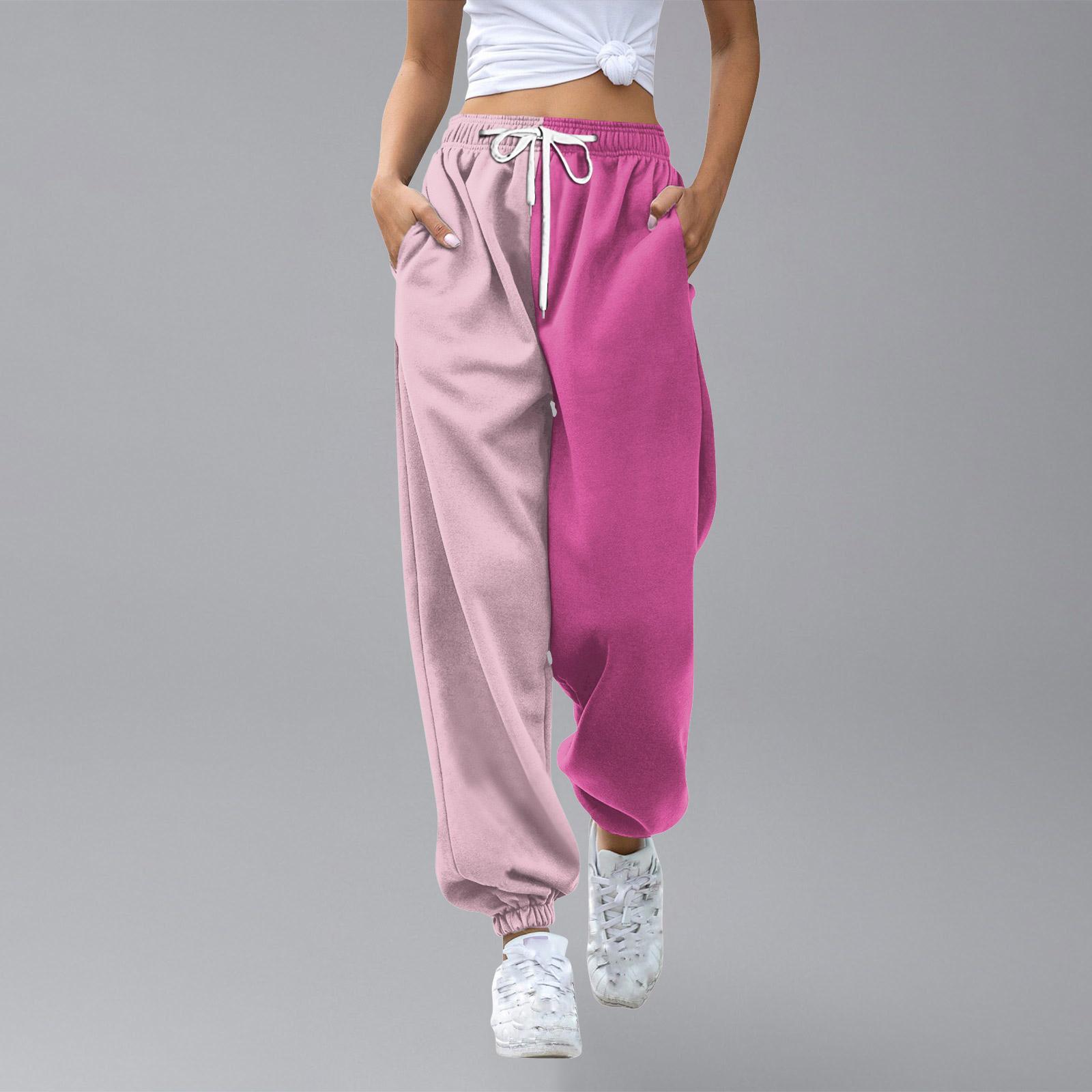 

Детские спортивные штаны с принтом на Хэллоуин, градиентные, с карманом на кулиске, повседневные 120 розовый