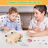 Montessori Spielzeug für 3 4 5 mit 3 Schlössern und Schlüsseln, Kleinkind Schraubenzieher Spielzeug, Kinder Werkzeugkasten, Vorschul Lern Sinnesspielzeug, Feinmotorik Spielzeug