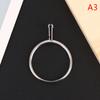Porta anello a molla, pietra, gemma, diamante, espositore ad anello, diamante a quattro griffe