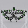 Luxurious Alloy Full-face Mask, Halloween Party, Birthday Masquerade, Bride's High-end Mask