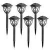 Solar Powered Lawn Light LEDs Lamp IP44 Protect Rate Outdoor Landscape Lighting for Patio