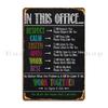 Office Decor Metal Signs Mural Design Cinema Cinema Classic Tin Sign Poster