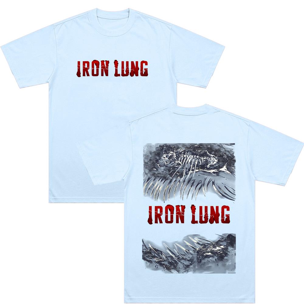 Iron Lung Movie Graphic T Shirts Trending Tee Shirt Summer Retro Print Tees Women Men Cotton Crewneck Comfort Top