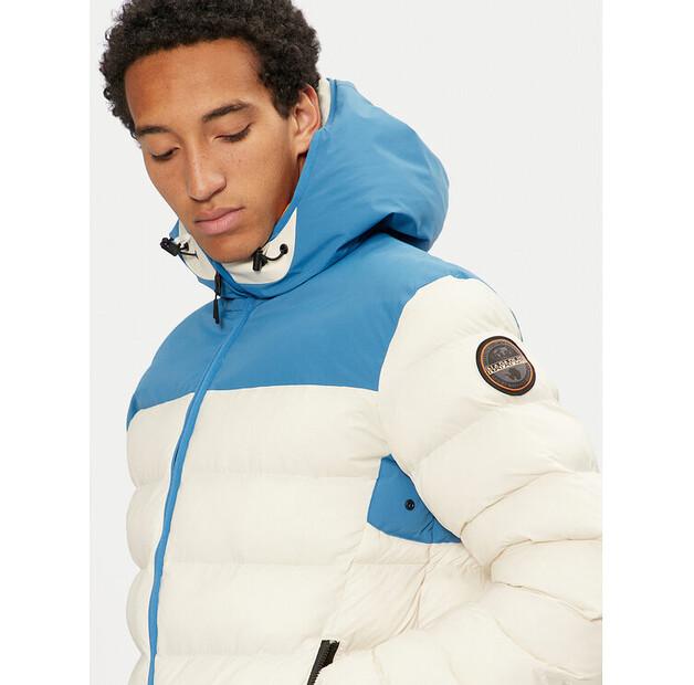 Зимняя куртка Napapijri A-Arbogne NP0A4IBG бежевого цвета, стандартный крой