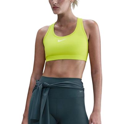 Soutien-gorge de sport respirant à logo Swoosh Dri-Fit, maintien moyen, dos en U, pour femme, sous-vêtement DX6821-389