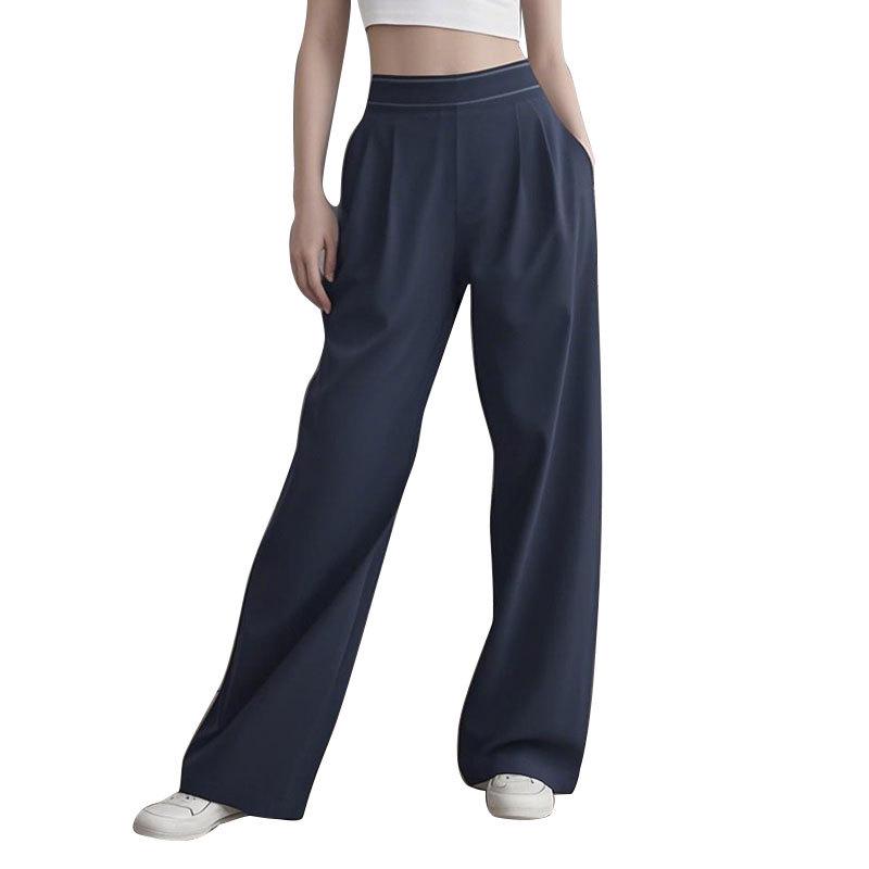 Women's High Waist Yoga Pants - Sunscreen, Casual, Cool, Wide Leg, Fitness Fashion, Loose Fit.