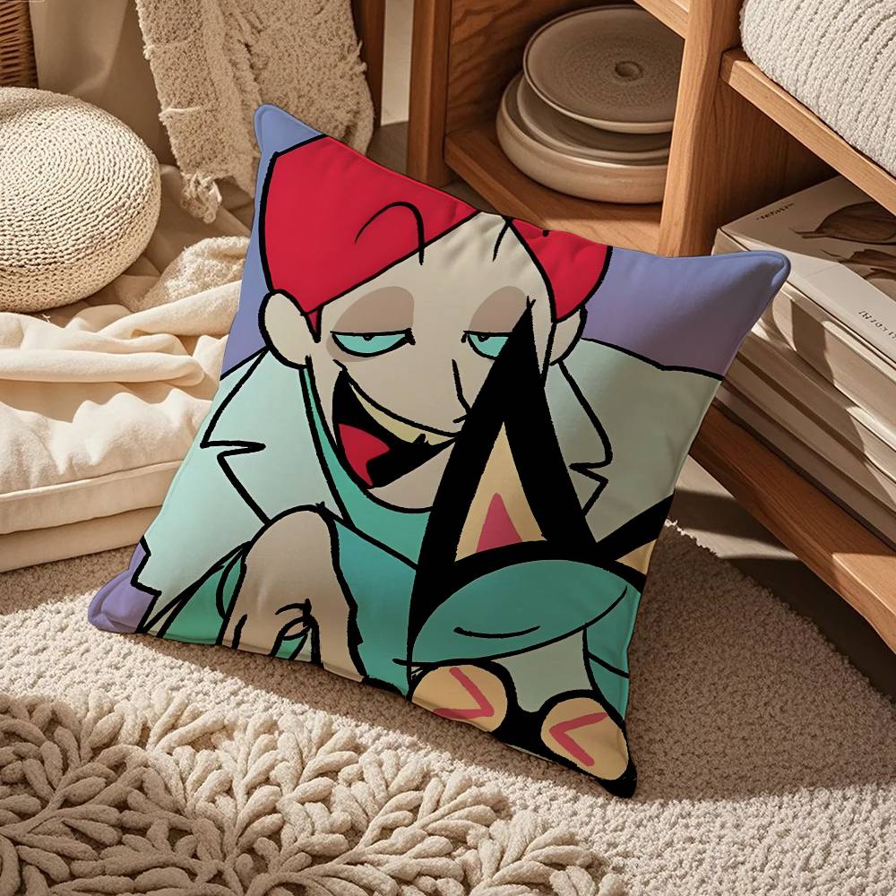 P-Psychocuties Mimi Anime Kissenbezug Komfort Sofa Bett Seidig elegant Unsichtbarer Reißverschluss Kundenspezifischer dekorativer Kissenbezug