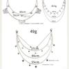 Punk Multi Layer Waist Chain Hip Hop Star Decor Pant Chain Adjustable Buckle Trousers Accessory For Daily Street Styling Outfit