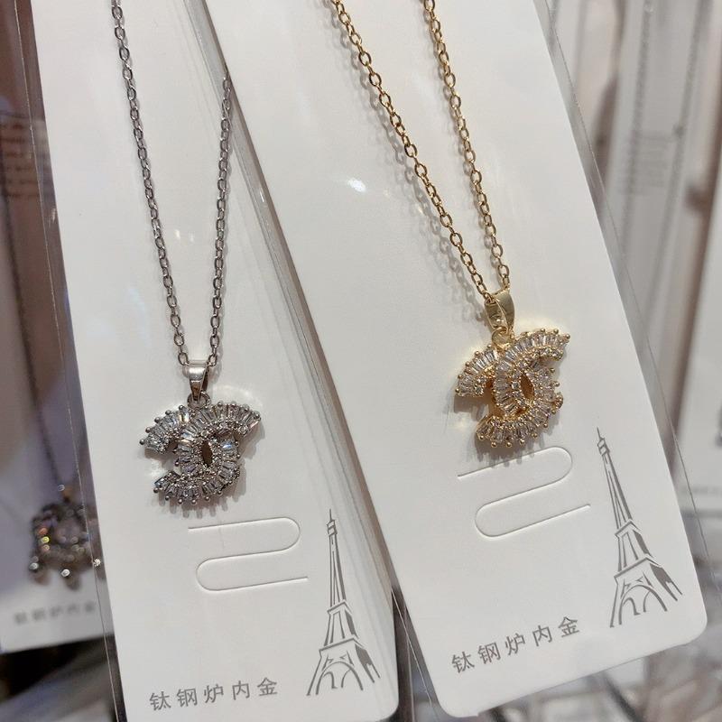 Titanium Steel Necklace, Necklace, Xiaoxiangfeng Necklace, Jewelry Necklace.