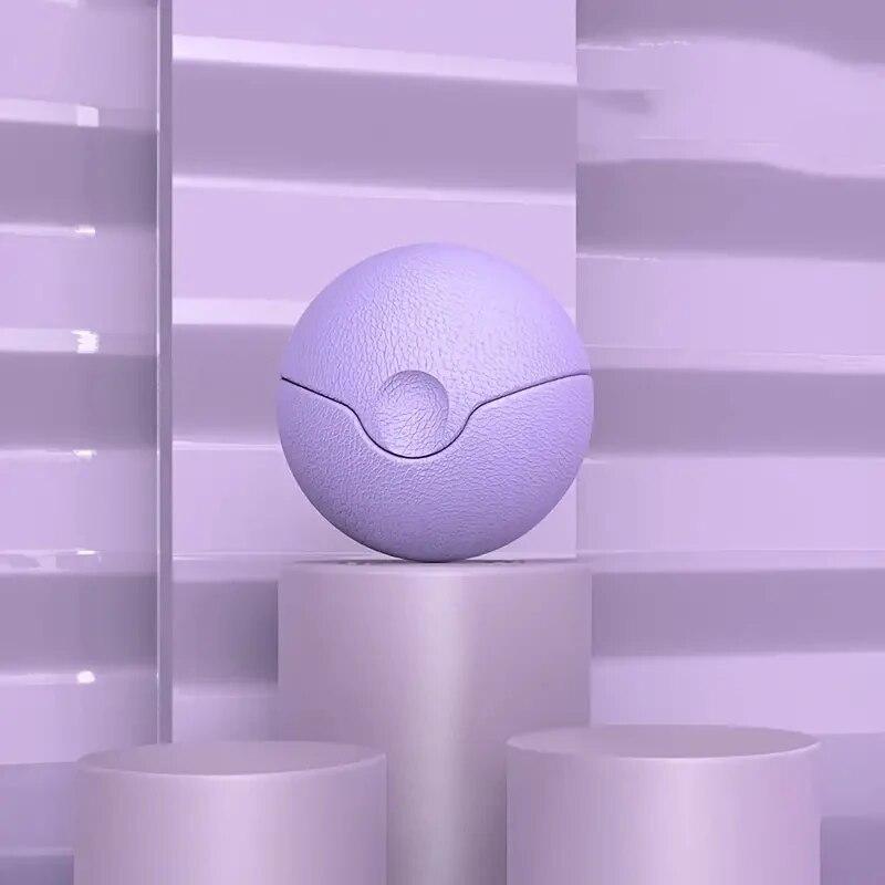 

1 Pc TPE Muscle Relaxation Massage Ball, Fitness Ball, Yoga Massage Ball For Neck, Shoulder, Foot, Waist And Back фиолетовый