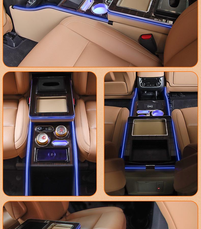 Ideal ONE Rear Armrest Box Center Console Storage Modification