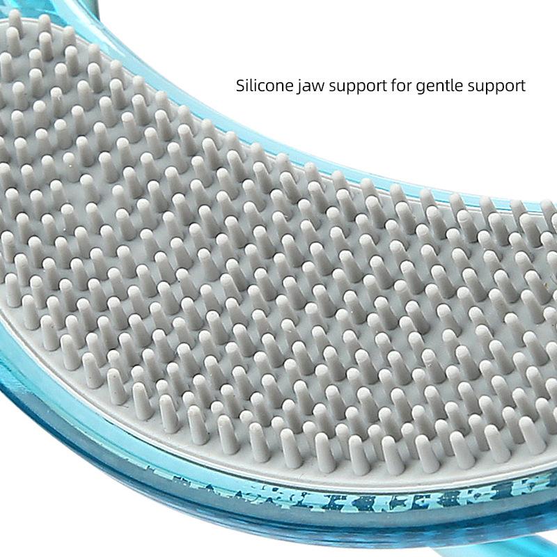 Haltungskorrektor Fixierung Faltbar PC TPU Verstellbarer Stützrahmen Halsbandagen Verhindert Kopf Tief Doppelkinn Hals Vorneigung